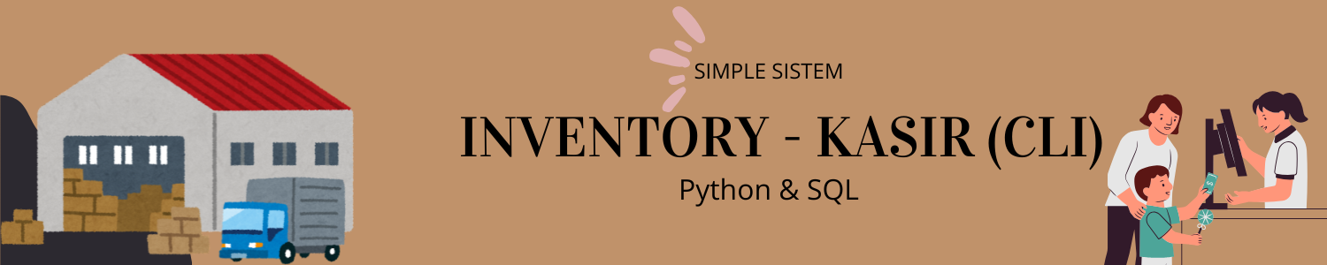 Simple Sistem Inventory Kasir - CLI